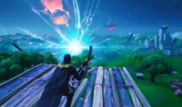 Un desconocido 'agujero negro' en la mitad del mapa ha generado temor en miles de usuarios del famoso videojuego Fortnite al dejar sus partidas en la oscuridad. (ESPECIAL)