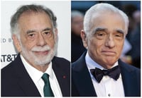 a. Los directores Francis Ford Coppola y Martin Scorsese dan su punto de vista sobre las películas de Marvel. (AP)