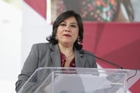 La titular de la Secretaría de la Función Pública (SFP), Irma Eréndira Sandoval Ballesteros, dio a conocer que la dependencia a su cargo investiga a 10 delegados del gobierno federal, de 12 denuncias que ha recibido contra ellos, en diversas entidades del país. (ARCHIVO)