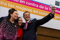 En su pronunciamiento el INE y la Cámara acordaron colaborar en campañas para combatir la violencia en contra de las mujeres y en la agenda legislativa pendiente en la materia. (EL UNIVERSAL)