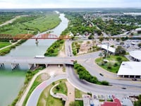 Se informó que la infraestructura de los puentes internacionales se mantiene en constante supervisión. (ARCHIVO)
