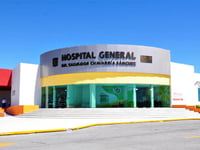 El hospital 'Dr. Salvador Chavarría Sánchez' de Piedras Negras, es de referencia y va a estar recibiendo a pacientes de los municipios de la región norte de Coahuila.(ARCHIVO)