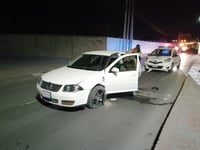 Borracho choca en Nudo Mixteco de Torreón