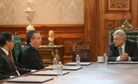 El mandatario señaló que en el encuentro reiteró su respeto a la autonomía del organismo central y que había sido una reunión cordial. (ESPECIAL)