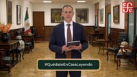 El anuncio de la lectura de un poema de Miguel Hernández que hizo hoy miércoles 6 de mayo el subsecretario de Prevención y Promoción de la Salud, Hugo López-Gatell, durante el programa 'Desde El Fondo' que organiza el Fondo de Cultura Económica, generó reacciones en las redes sociales. (ESPECIAL)