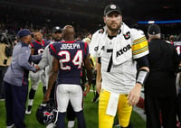 Ben Roethlisberger solo inició dos juegos la campaña pasada.