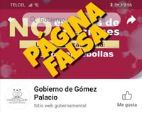 Una página de Facebook simuló ser la cuenta del Municipio.