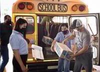 Se inició el operativo de entrega y distribución de libros de texto para estudiantes de educación de nivel básico en Durango. (CORTESÍA) 
