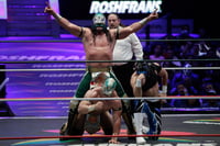 Con la salida de último momento de los Guerreros Laguneros, debido al positivo por COVID-19 de su líder, el Último Guerrero, la función para celebrar el 87 aniversario del CMLL ofrece la noche de este viernes siete batallas de campeonato a una sola caída. (ARCHIVO)