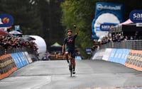 Filippo Ganna ganó su segunda etapa en esta edición del Giro.