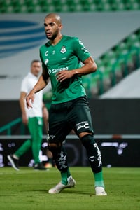 El brasileño Matheus Dória resalta el buen momento que está viviendo Santos Laguna. (ARCHIVO)