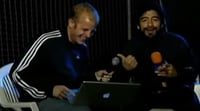 Tras la muerte del exfutbolista, internautas recordaron la entrevista que Facundo le hizo a Maradona en 2008 (CAPTURA) 
