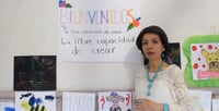 Vocación. Rosa Elia Ceniceros Aguirre compartió su conocimiento con niños y jóvenes laguneros.
