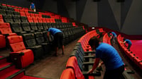'La industria de exhibición cinematográfica ha sido una de las más afectadas durante la pandemia. El cálculo de pérdidas es del 96%', subraya la Canacine en un comunicado.
(ARCHIVO)