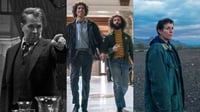 Mank, con seis candidaturas, y The Trial of the Chicago 7, con cinco menciones, ambas películas de Netflix, lideraron las nominaciones para la 78 edición de los Globos de Oro, anunció este miércoles la Asociación de la Prensa Extranjera de Hollywood (HFPA).  (ESPECIAL)   