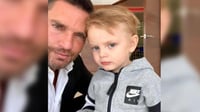 Julián Gil desea lo mejor para su hijo Matías, aunque eso implique que el pequeño, fruto de su relación con su expareja Marjorie de Sousa, no le diga a él papá.  (ESPECIAL) 