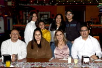 Raúl Fraire, Daniela Fierro, Adriana Fierro, Francisco Cabral, Sofía Cabral, Camila Fraire y Renata Cabral. (EL SIGLO DE TORREÓN / Jesús Galindo López)