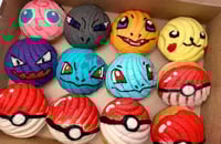 El postre posee los rostros de algunos de los más memorables personajes de la franquicia Pokémon (REDES SOCIALES) 