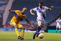 Puebla y Tigres igualaron a un tanto en la cancha del Cuauhtémoc. (JAM MEDIA)