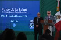 'Pandemia no ha terminado', advierte secretario de Salud ante Semana Santa