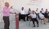 Se va a terminar la pesadilla: AMLO a La Laguna por falta de agua