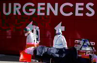 Sube presión en hospitales de Francia