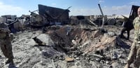 Caen varios cohetes en una base aérea en Bagdad