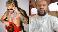 Jake Paul inmortaliza en tatuaje pleito con Floyd Mayweather