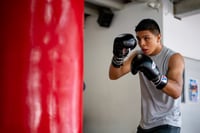 El boxeador bajacaliforniano, luego de la pandemia por el COVID-19, ha batallado para encontrar adversarios y sedes para pelear. (JAM MEDIA)