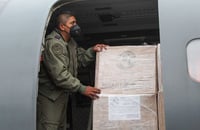 Dona México vacunas COVID a tres países