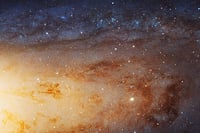 Elaboran mapa único de Andrómeda, la galaxia más próxima a la Vía Láctea