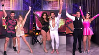 Con las emociones a flor de piel y en medio de lágrimas, la primera edición del reality show Las Estrellas Bailan en Hoy, del programa matutino, llegó a su fin con el triunfo del conductor Lambda García y la actriz Mariana Echeverría.  (ESPECIAL) 