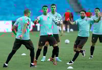 Cristiano Ronaldo (c) buscará romper el empate que tiene con Ali Daei de 109 goles con selección nacional.