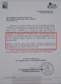 Autolavado en Lerdo debió haber sido clausurado, según documento expedido por la tesorería municipal