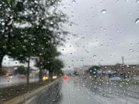 La Comisión Nacional de Agua informó que las fuertes lluvias y granizos continuarán hasta el sábado. (EL SIGLO DE TORREÓN)