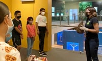 El recinto cultural del Museo Arocena ha realizado esta semana sus primeros intentos, además de sus exposiciones, por acercar al público lagunero de vuelta a las actividades presenciales en sus espacios. (CORTESÍA)