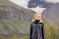 La activista medioambiental sueca Greta Thunberg no se mostró sorprendida por las conclusiones del informe del Grupo Intergubernamental de Expertos para el Cambio Climático (IPCC), pero cree que es posible evitar lo peor con acción urgente. (ARCHIVO) 
