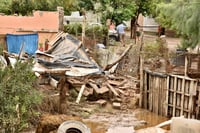 Trabajan en declaratoria de emergencia por lluvias en La Laguna de Durango