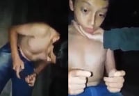 ¿Poseído? Niño que juega Free Fire 'dormido' se vuelve viral