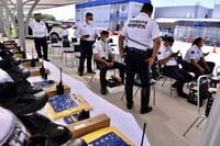 El Ayuntamiento de Torreón entrega equipamiento a elementos de Tránsito