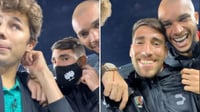 'Sos el uno'; Fernando Gorriarán y Matheus Dória demuestran que son fans de Juanpa Zurita