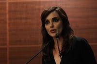 La senadora Lilly Téllez agradece a AMLO por mensaje tras amenazas de muerte