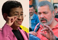 Nobel de la paz reconoce a periodistas Maria Ressa y Dmitry Muratov