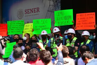 Gremio Gasero Nacional protesta con paro en calles de CDMX