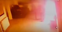 La mujer se encuentra internada en un hospital (CAPTURA)