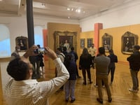 Muestra el desarrollo del formador de artistas mexicanos. (SAÚL RODRÍGUEZ)