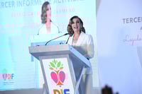 Presidenta honoraria del DIF Torreón rinde su último informe de actividades