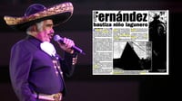 Vicente Fernández y su esposa bautizaron a un lagunero en Gómez Palacio