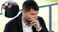 Sergio 'Kun' Agüero anuncia su retiro del futbol por motivos de salud