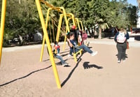 Entregarán este martes las obras de remodelación en los juegos infantiles del Bosque Venustiano Carranza de Torreón. (EL SIGLO DE TORREÓN)